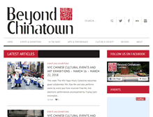Tablet Screenshot of beyondchinatown.com